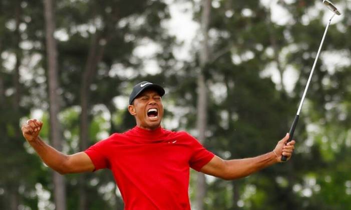 16ª posição: Tiger Woods (Estados Unidos): golfe - recebe 75,1 milhões de dólares (aproximadamente R$ 375,5 milhões)