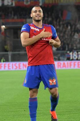 17º - Arthur Cabral - Basel - Suíça - 9 gols na temporada - 7 gols na Liga Suíça e 2 da Europa League