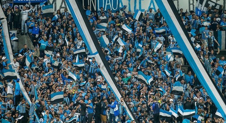 17° - Grêmio : 1,1%