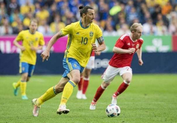17º lugar: Zlatan Ibrahimović (Suécia): 62 gols - em atividade