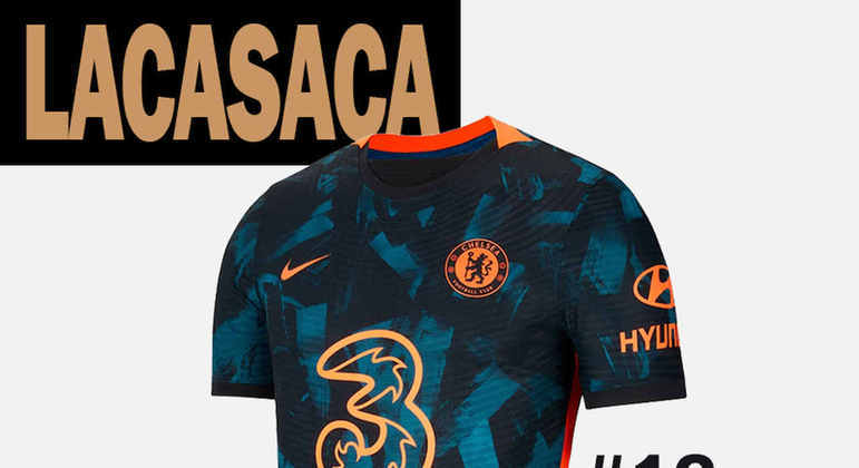 18º lugar: camisa 3 do Chelsea-ING