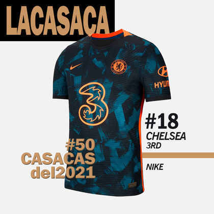 18º lugar: camisa 3 do Chelsea-ING