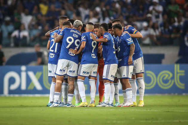 18º lugar - Cruzeiro: 8.206 pontos (- 4 posições com relação ao ranking de 2022)