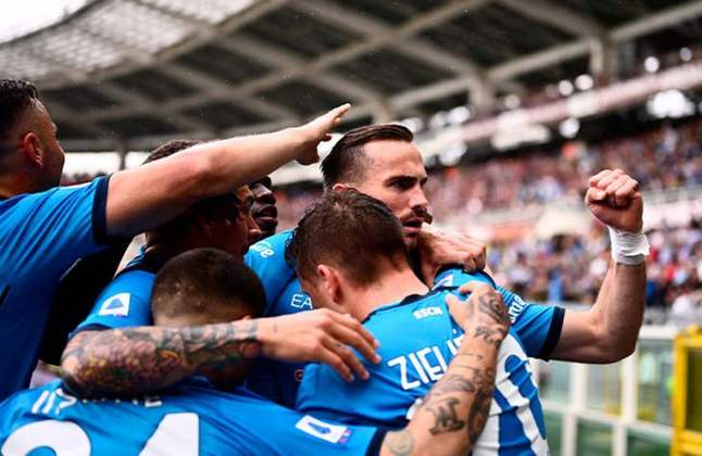 18º lugar: Napoli (Itália) - Nível de liga nacional para ranking: 4 - Pontuação recebida: 206