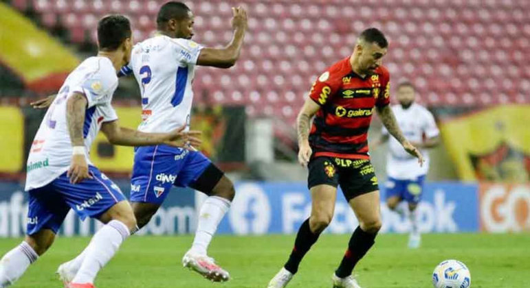 19° colocado - SPORT (17 pontos) - 22 jogos - Título: 0% - G6: 0,038% - Rebaixamento: 87,4%