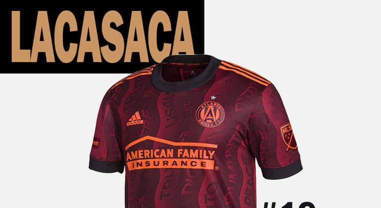 19º lugar: camisa 2 do Atlanta United-EUA