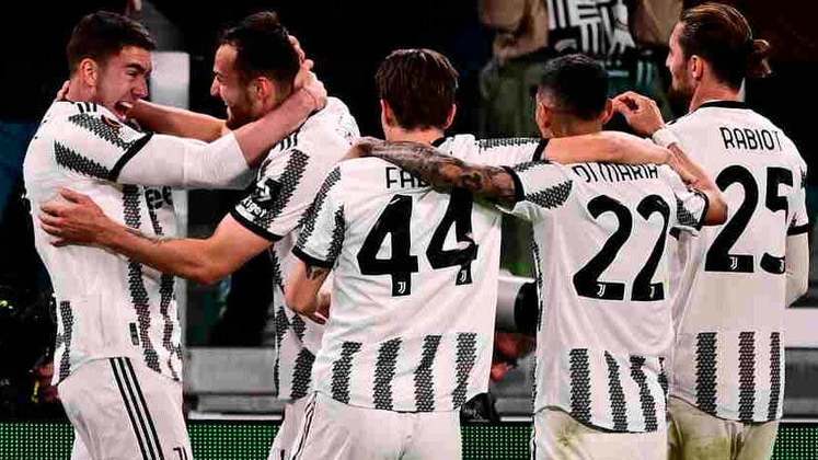 19º lugar (empate entre dois clubes) - Juventus (Itália, nível 4): 192 pontos