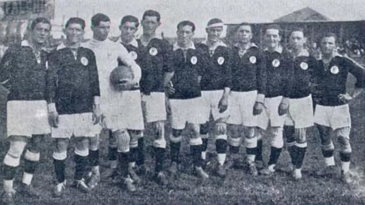 1920 - 1º título estadual do Palmeiras (antigo Palestra Itália) - Vice: Paulistano