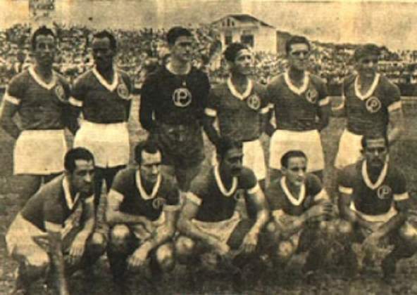 1944 - 10º título estadual do Palmeiras - Vice: Santos