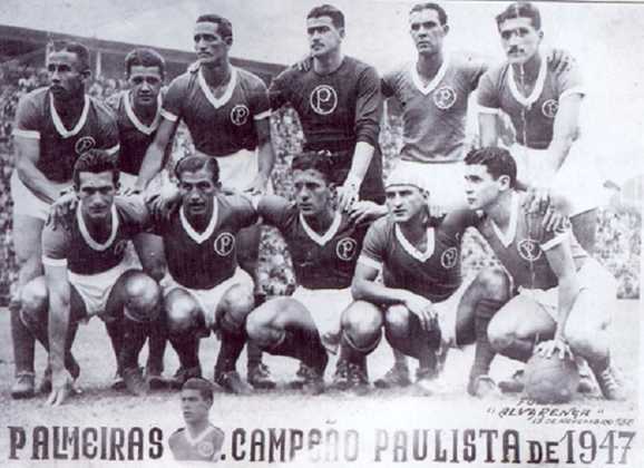 1947 - 11º título estadual do Palmeiras - Vice: Corinthians