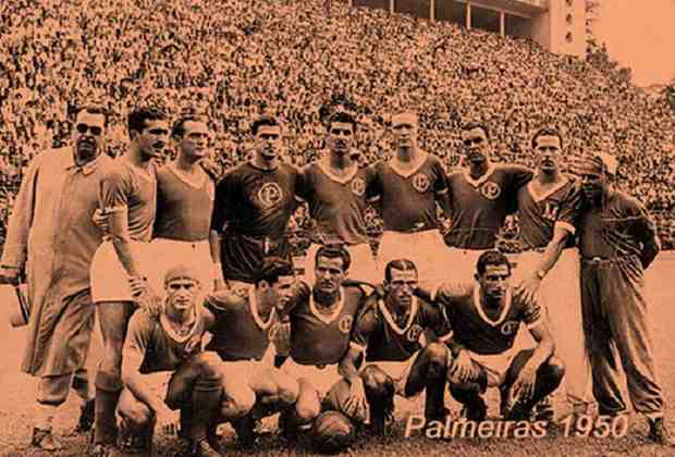 1950 - 12º título estadual do Palmeiras - Vice: São Paulo
