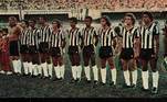 1977 - O Atlético-MG contava com nomes como João Leite, Toninho Cerezo, Paulo Isidoro, Caio Cambalhota e Ziza. Com campanha irretocável, o time chegou à decisão invicto.