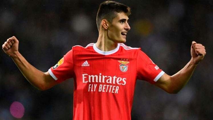 2º - António Silva (Benfica) - 66 milhões de euros (cerca de R$ 357,4 milhões na cotação atual).