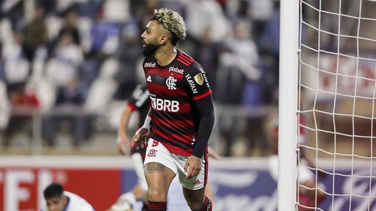 2º - Gabriel Barbosa, atacante do Flamengo. Gols no ano: 15.
