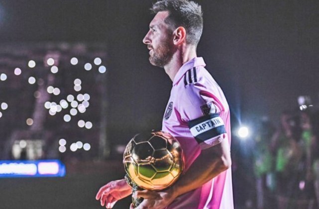 2º lugar: Messi (Inter Miami) - O atacante argentino, de 36 anos, tem 497 milhões de seguidores no Instagram - Foto: Divulgação/Inter Miami