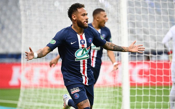 2º - Neymar (Atacante do Paris Saint-Germain) - 128 milhões de euros.