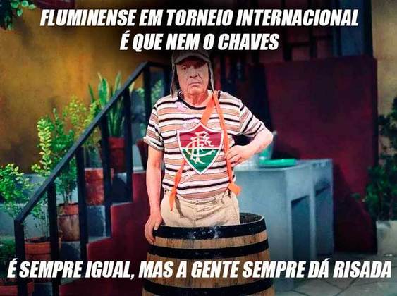 2) O Fluminense sofre pela ausência de títulos internacionais, principalmente a Libertadores da América, e já ganhou o apelido de 