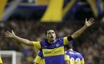 2001: Boca Juniors (campeão) x Cruz Azul-MEX