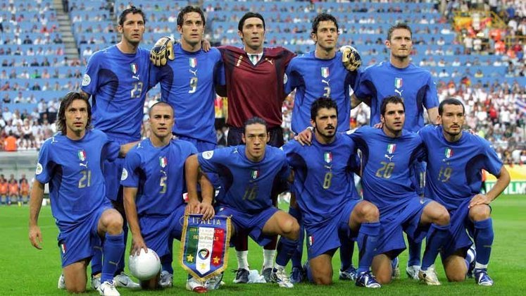 2006 - Campeão da Copa do Mundo: Itália (4º título)