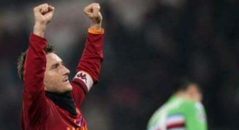2006/2007: Maior ídolo da Roma, o artilheiro Francesco Totti ficou com a premiação com 26 gols pelo seu clube de coração