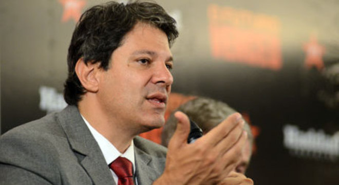 O ex-prefeito de São Paulo, Fernando Haddad 