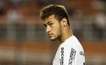 Neymar é um atacante do futebol brasileiro que defende o Santos