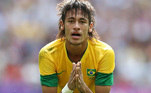 Neymar, atacante do Santos, também defende a seleção brasileira