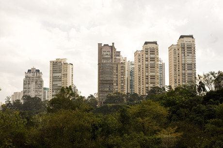 Prédios na região do Panamby, em São Paulo