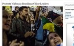 Imprensa internacional aponta descontentamento com Copa do Mundo em nova noite de protestos no Brasil