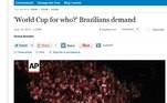 Imprensa internacional aponta descontentamento com Copa do Mundo em nova noite de protestos no Brasil
