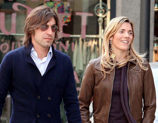 Andrea Pirlo Deborah Roversi