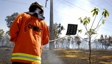 Bombeiros registram incêndio florestal em pelo menos seis regiões do DF