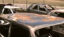 Incêndio em pátio de delegacia no DF destrói 12 carros