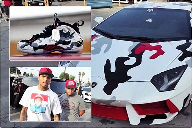 Chris Brown manda pintar Lamborghini de R$ 3 milhões com mesma estampa de  seu tênis favorito - Fotos - R7 Carros