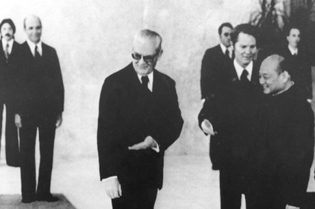 Anos 70: Geisel se encontra com presidente da Venezuela em Brasília ...