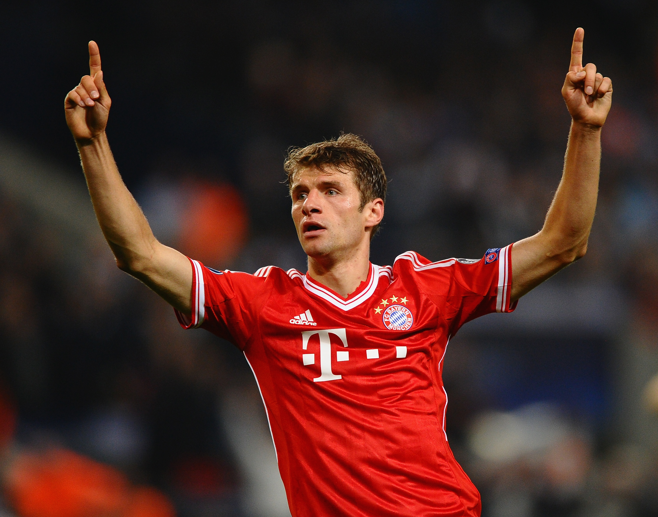 Aos 25 anos, Thomas Muller já tem números de exjogadores consagrados Fotos R7 Futebol