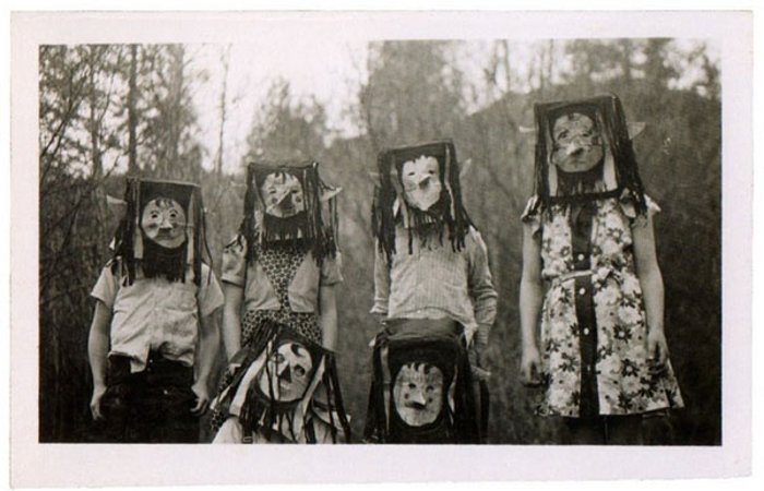 Macabras fotos antigas de Halloween dos anos de 1930 - Nerdizmo