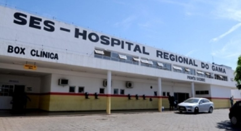 Vítima foi levada para o Hospital Regional do Gama, mas não resistiu
