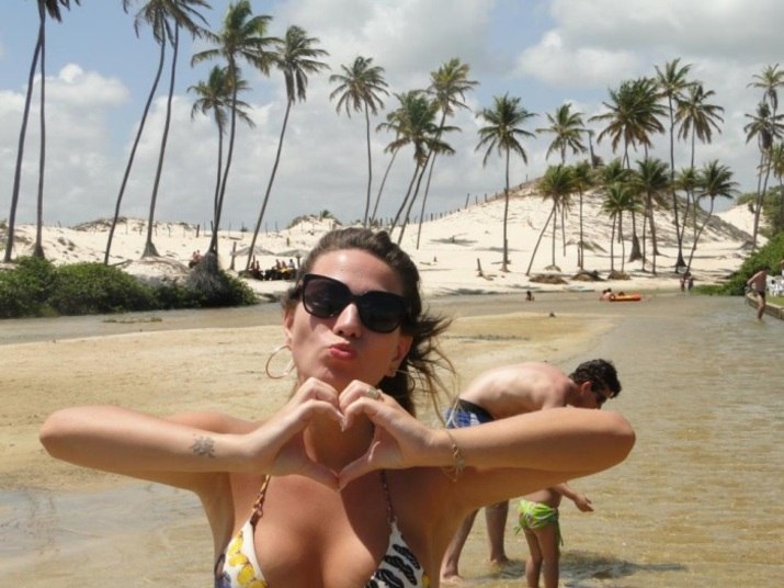 Ex-jogador do Fla tem gata que bate um bolão