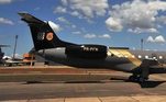 Avião da Polícia Federal que levará os mensaleiros presos de São Paulo para Brasília