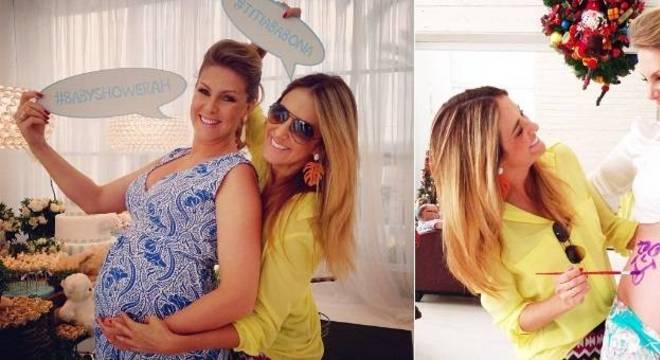 Ana Hickmann e Ticiane curtiram o chá de bebê montado para o pequeno Alexandre
Ana Hickmann e Ticiane curtiram o chá de bebê montado para o pequeno Alexandre