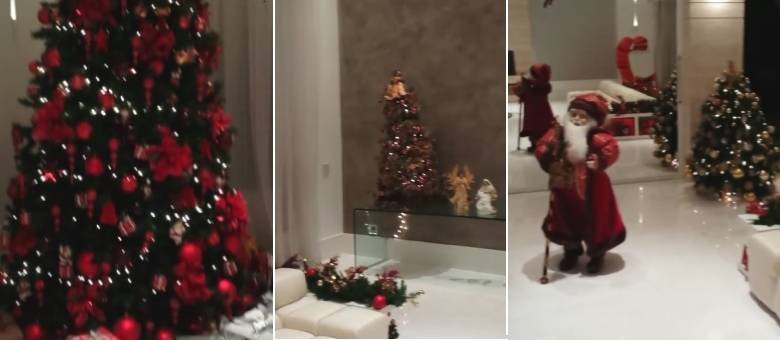 Marido de Ana Hickmann mostra a casa decorada com várias árvores de Natal - Entretenimento - R7 Famosos e TV Marido de Ana Hickmann mostra a casa decorada com várias árvores de Natal - Entretenimento - R7 Famosos e TV