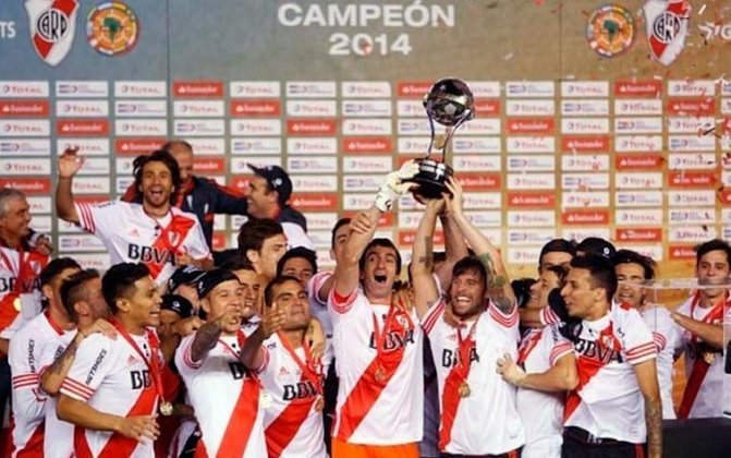2014 – River Plate-ARG x Atlético Nacional-COL – Campeão: River Plate-ARG