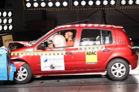 Airbag melhorou pontuação do Renault Clio
