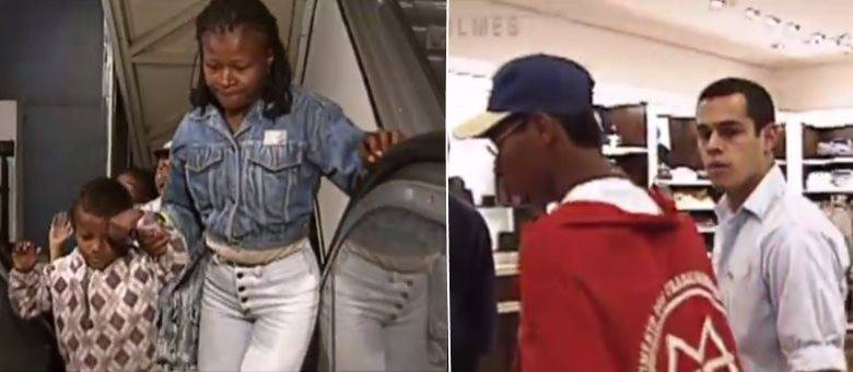 Em 2000, um grupo de manifestantes invadiu pacificamente um shopping na zona sul do Rio; houve discriminação Em 2000, um grupo de manifestantes invadiu pacificamente um shopping na zona sul do Rio; houve discriminação