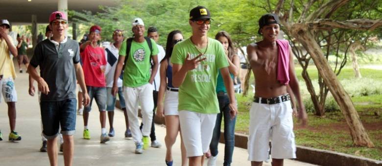 Jovens vieram de diferentes regiões da cidade Jovens vieram de diferentes regiões da cidade