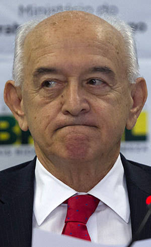 Ministro Manoel Dias durante anúncio da criação de empregos no País em dezembro Ministro Manoel Dias durante anúncio da criação de empregos no País em dezembro