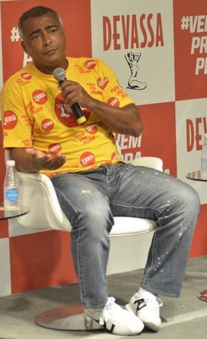 Romário, muso de cerveja Romário, muso de cerveja
