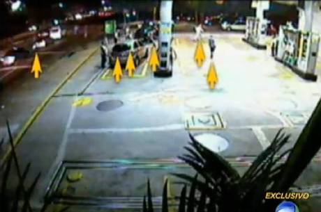 Imagens foram feitas em um posto da rua da Consolação, no centro Imagens foram feitas em um posto da rua da Consolação, no centro