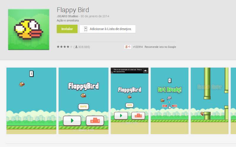 Telemóvel com jogo Flappy Bird vale 70 mil euros - Insólitos - Correio da  Manhã